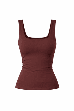 Regata Sculpt Effect Marrom — imagem 1